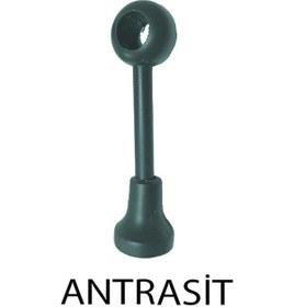 Resim Perdemix Ahşap Rustik Taşıyıcı Ayak 1 Adet Antrasit 