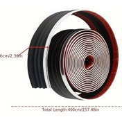Resim Meridiangoods 4m Araç Yan Koruma Şeridi 15748 İnch Çizilmeye Dayanıklı Pvc Kolay Montaj 