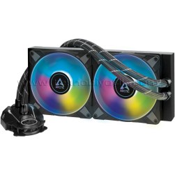 Resim Arctic Liquid Freezer II - 280 A-RGB Intel / AMD Uyumlu, 280mm Radyatörlü, 2x14cm P14 PWM Fanlı, Sıvı İşlemci Soğutucu (AR-ACFRE00106A) 