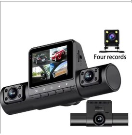 Resim Full Hd 4 Kameralı Araç İçi Kamera - Geniş Açı, Yüksek Çözünürlüklü Araç Kamerası 