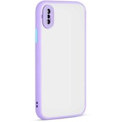 Resim Kupa Iphone Xs Max Uyumlu Şeffaf Mat Leke Tutmaz Kamera Korumalı Kapak 