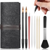 Resim Praise6 Parçalı S Cratch Sanat Aleti, Scratch Boyama Alet Seti, Alet Seti, S Cratch Boyama Kalemi, Ahşap Kalem, Temizleme Fırçası (Yurt Dışından) 