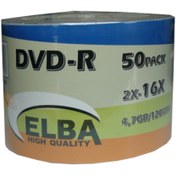 Resim ELBA Dvd-r 4.7gb/120 Min16x Shrink 50 Li (1 Paket 50 Adet) 