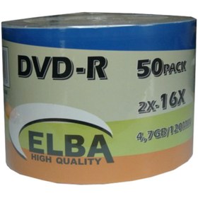 Resim ELBA Dvd-r 4.7gb/120 Min16x Shrink 50 Li (1 Paket 50 Adet) 