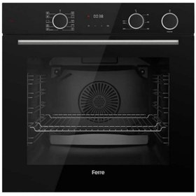 Resim Ferre Siyah Cam XE64CS Buharlı Ankastre Fırın (Ferre.XE64CS) 