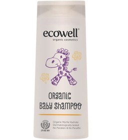 Resim Ecowell Organik Bebek Bebek Şampuanı + Bebe Yağı + Pişik Kremi 