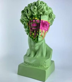 Resim Hedgehog Art Shop David 'Pinxel' Dekoratif Heykel, Pop Art Roma Yunan Heykelleri 