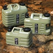 Resim 1 Adet 11L/12L/18L Su Şişesi, Kamp Su Deposu, BPA İçermeyen Taşınabilir Acil Durum Su Depolama Kabı, Musluklu, Sızdırmaz, Yürüyüş, Kamp ve Açık Hava Piknikleri için, Gıda Sınıfı PE Malzeme, Çizilmeye Dayanıklı, Darbe Dirençli, Paslanmaz, Zorlu Dış Mekan Koşullarına Dayanıklı, 1 Yedek Kapak + 1 Uzatma Hortumu + 1 Rastgele Stil veya Renk Kova Fırçası Aksesuarları Dahil 