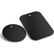 Resim Genel Markalar Polham 0.4mm 2 Adet Set Ultra İnce Yapışkanlı Metal Mıknatıs, 3M Hafif Tüm Telefonlara Uyumlu 
