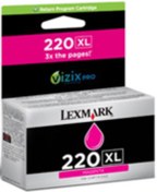 Resim Lexmark HPZR Lexmark 220XL-14L0176A Kırmızı Kartuş 