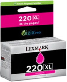 Resim Lexmark HPZR Lexmark 220XL-14L0176A Kırmızı Kartuş 