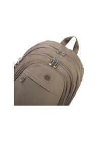 Resim Nas Bag Unisex Büyük Boy Sırt Çantası Çok Gözlü Okul Çantası Haki 