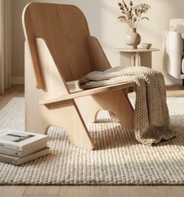 Resim Wooden Studio Modern Ahşap Sandalye Ahşap Tasarım Dekoratif Salon & Ofis Sandalyesi, Genç-Çocuk Çalışma Sandalyesi 