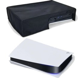 Resim Kazuri Playstation 5 Toz Koruma Kılıfı- Yatay Ps5 Örtü 