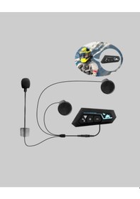 Resim Motosiklet Kask Kulaklığı Bluetooth 5.0 Gürültü Önleme Hızlı Bağlantı 