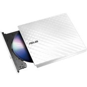Resim Asus Sdrw-08d2s-u Lıte 8x Harici Dvdrw Slim, Beyaz Dvd Yazıcı Writer 