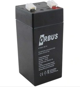 Resim ORBUS Akü 4v 4ah Dik 45x100x45mm 