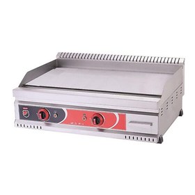 Resim SilverInox PGE-60-D 600 Seri Düz Pleyt Izgara, 60x60 cm, Elektrikli 