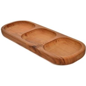 Resim Dikdörtgen Çerezlik 3 Gözlü 32 Cm 0 
