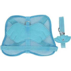 Resim Sevimli Naylon Melek Kanatlı Evcil Hayvan Köpek Kedi Tasması Tavş 