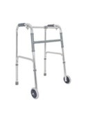 Resim Ithal Tekerkekli Hasta Yürüteci Alüminyu - Ithal Tekerkekli Hasta Yürüteci Alüminyum Walker Wolker Yürüteç Katlanır 