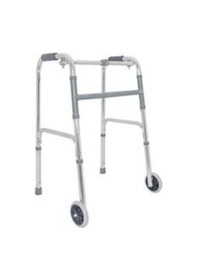 Resim Ithal Tekerkekli Hasta Yürüteci Alüminyu - Ithal Tekerkekli Hasta Yürüteci Alüminyum Walker Wolker Yürüteç Katlanır 