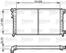 Resim RADYATÖR SAXO 96-01 106 96 1.5D AC KLİMASIZ MEK 529x286x24 