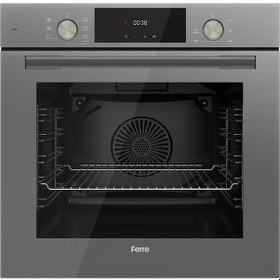 Resim Ferre Flowart Serisi QMS63CPR - RS038 - D065 Gri Ankastre Set 