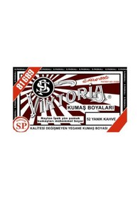 Resim Viktoria Toz Kumaş Boyası 52 Yanık Kahve 