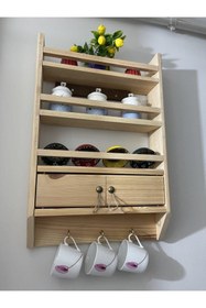 Resim BİGWOODWORKERS Dekoratif Ahşap Terek, Baharatlık 