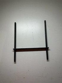 Resim Dekoratif Doğal Ahşap Tek Li 125 X 25 X 4 Cm Gizli Aparatlı Raf Kahverengi 