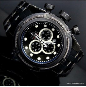 Resim Invicta Jt Reserve Bolt Zeus Swiss Made Chrono 52 MM Siyah Distressed Erkek Kol Saati 886678312075 