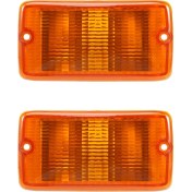 Resim Gemstone 2 Adet 2001-2006 Jeep Wrangler (Tj) Plastik Lens Lh &amp; Rh 55156488AB 55156489AB (Yurt Dışından) 