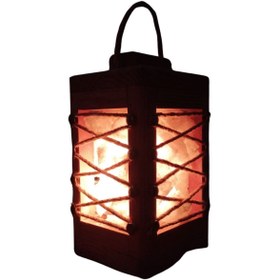 Resim ARDAN SARI IŞIKLI DENİZCİ FENER MODEL AHŞAP TUZ LAMBA 