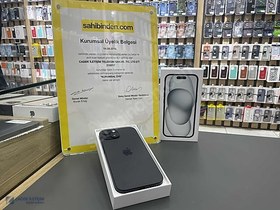 Resim Apple iPhone 15 İkinci El TR | 128 GB | Siyah 