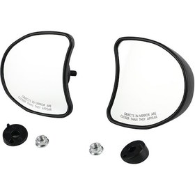 Resim Kangfufeng Street Electra Tri Glide 1996-2013 Ve Street Glide Triglide Modellerine Uyumlu Dikiz Aynası İç Kaplaması 