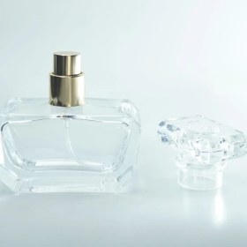 Resim Parfüm Şişesi 30 ml ( 3 Adet ) Özel Tasarım Kolay Kapama Boş Şişe 