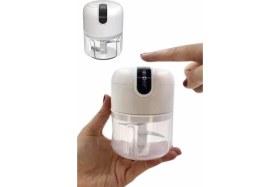 Resim Zenvia Mini El Rondosu Şarjlı Doğrayıcı Taşınabilir Rondo Blender 250 ml ZNV-HBY3245 