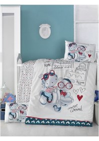 Resim Komfort Home Bebek Uyku Seti %100 Pamuk / Travel Bears 