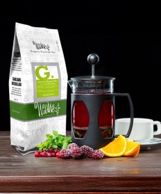 Resim Limonlu Yeşil Çay & French Press Seti 