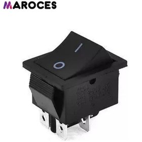 Resim Ic-106 Geniş Işıksız Anahtar On-Off 4 Uçlu 1 Adet 