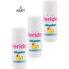 Resim Feride Serpme Talk Pudrası 75 Gr. 3 Adet 