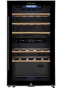 Resim La Sommeliere Ecs312z Çift Isılı Service Solo Şarap Dolabı, 29 Şişe Kapasiteli 