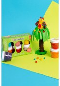 Resim Childgen Play Dough Childgen 6'lı 125gr Oyun Hamuru Seti 6x125gr Çok Renkli 