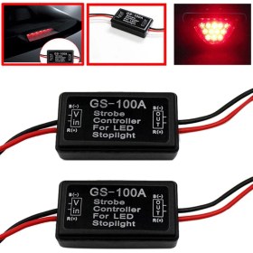 Resim Gorgeous Araba GS-100A LED Fren Lambası Flaş Kontrol Cihazı (Yurt Dışından) 