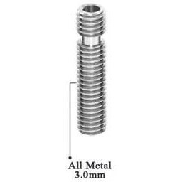 Resim 3D Yazıcı E3D V5 M6x26mm Barel - 3mm All Metal 