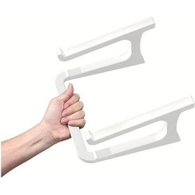 Resim Willowhaven Taşınabilir 13-15 İnç Dizüstü Bilgisayar Standı - Ergonomik Beyaz 