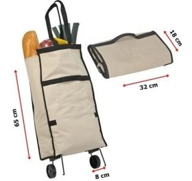 Resim Acornbella Katlanabilir Pazar Arabası 