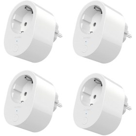 Resim Xiaomi Akıllı Priz 2 Wi-Fi, Google Home Uyumlu 4'lü Paket 