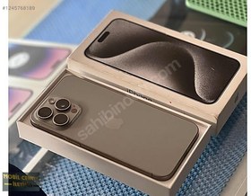 Resim Apple iPhone 15 Pro İkinci El YD | 128 GB | Natürel Titanyum 